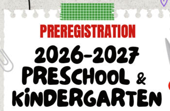 Linked image to Pre-K and Kindergarten Registration